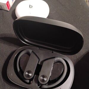 Black headphone Bluetooth